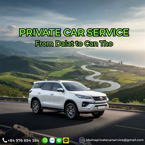 Dalat to Can Tho Private Car